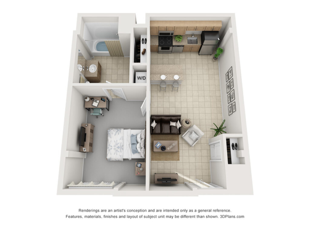 1BR/1BA – Marathon – N